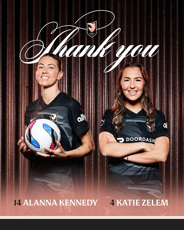 Angel City FC to Transfer Defender Alanna Kennedy and Midfielder